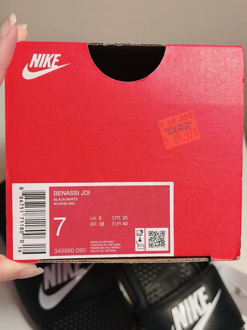 Nike item specifics